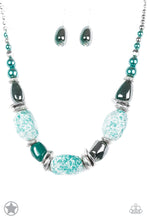 Load image into Gallery viewer, In Good Glazes - Blue Necklace - Blockbuster