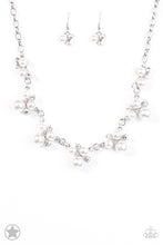 Load image into Gallery viewer, Toast To Perfection - White & Silver Necklace - Blockbuster