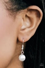 Load image into Gallery viewer, Tie The Knot - White Necklace- Fashion Fix