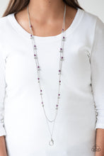 Load image into Gallery viewer, Ultrawealthy - Purple Necklace - Lanyard - Paparazzi