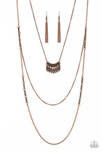 Load image into Gallery viewer, Homestead Harvest - Copper Necklace - Paparazzi