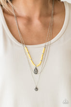Load image into Gallery viewer, Mild Wild - Yellow Necklace - Paparazzi