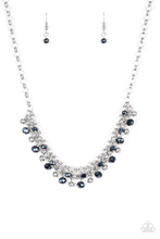 Load image into Gallery viewer, Trust Fund Baby - Blue Necklace - Paparazzi
