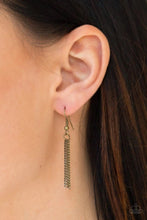 Load image into Gallery viewer, Triple Shimmer - Brass Necklace