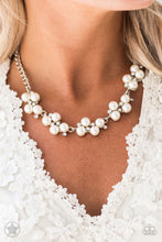 Load image into Gallery viewer, Love Story- White Necklace - Paparazzi- Blockbuster