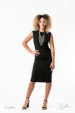 Load image into Gallery viewer, The Alex - ZI COLLECTION PIECE - (Gunmetal) Black Necklace