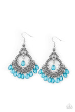 Load image into Gallery viewer, Lyrical Luster - Blue Earrings