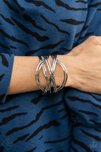 Load image into Gallery viewer, Magnificent Musings - Dizzy with Desire - Silver Necklace Set - Complete Trend Blend- Fashion Fix