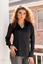 Load image into Gallery viewer, Magnificent Musings- Modern Day Marvel- Silver Necklace Set- Fashion Fix