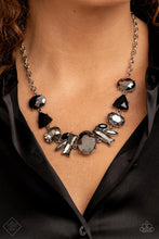 Load image into Gallery viewer, Magnificent Musings- Modern Day Marvel- Silver Necklace Set- Fashion Fix