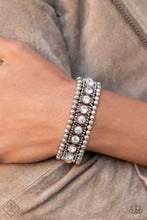 Load image into Gallery viewer, Magnificent Musings - Rhinestone Rollout - White Necklace Set - Complete Trend Blend - Fashion Fix