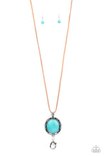 Load image into Gallery viewer, Homespun Remedy - Blue Necklace - Lanyard