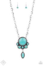Load image into Gallery viewer, Geographically Gorgeous - Blue Necklace- Fashion Fix