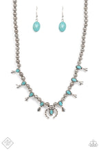 Load image into Gallery viewer, Luck Of The West - Blue Necklace - Fashion Fix