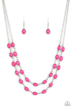 Load image into Gallery viewer, Sahara Safari - Pink Necklace