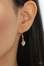 Load image into Gallery viewer, Lavishly Loaded - Copper Necklace -Life of the Party October 2021