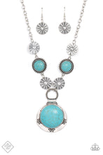 Load image into Gallery viewer, Saguaro Garden - Blue Necklace - Fashion Fix