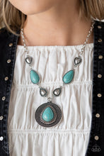 Load image into Gallery viewer, Simply Santa Fe - Complete Trend Blend - Saguaro Soul Trek - Blue Necklace Set - Fashion Fix