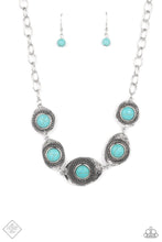 Load image into Gallery viewer, Homestead Harmony - Blue Necklace - Fashion Fix