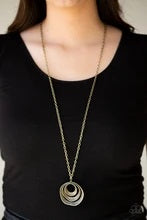 Load image into Gallery viewer, Breaking Pattern - Brass Necklace