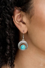 Load image into Gallery viewer, Lions, Tigers, and Bears - Blue Necklace -Turquoise - Silver Necklace - Paparazzi