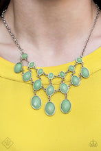 Load image into Gallery viewer, Mermaid Marmalade - Green Necklace - Fashion Fix