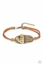 Load image into Gallery viewer, A Full Heart - Paparazzi - Brass Bracelet
