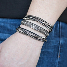 Load image into Gallery viewer, Punk Prowess- Black Bracelet - Urban