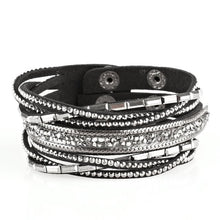 Load image into Gallery viewer, Punk Prowess- Black Bracelet - Urban