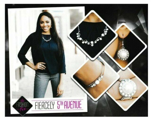 Fiercely 5th Avenue -Tie the Knot - Pearl Bead Bridal/White Necklace Set - Complete Trend Blend - Fashion Fix