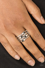 Load image into Gallery viewer, Sparkle Showdown - Black Ring - Paparazzi
