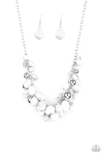 Load image into Gallery viewer, Full Out Fringe - White Necklace
