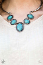 Load image into Gallery viewer, River Ride - Blue Necklace- Blockbuster
