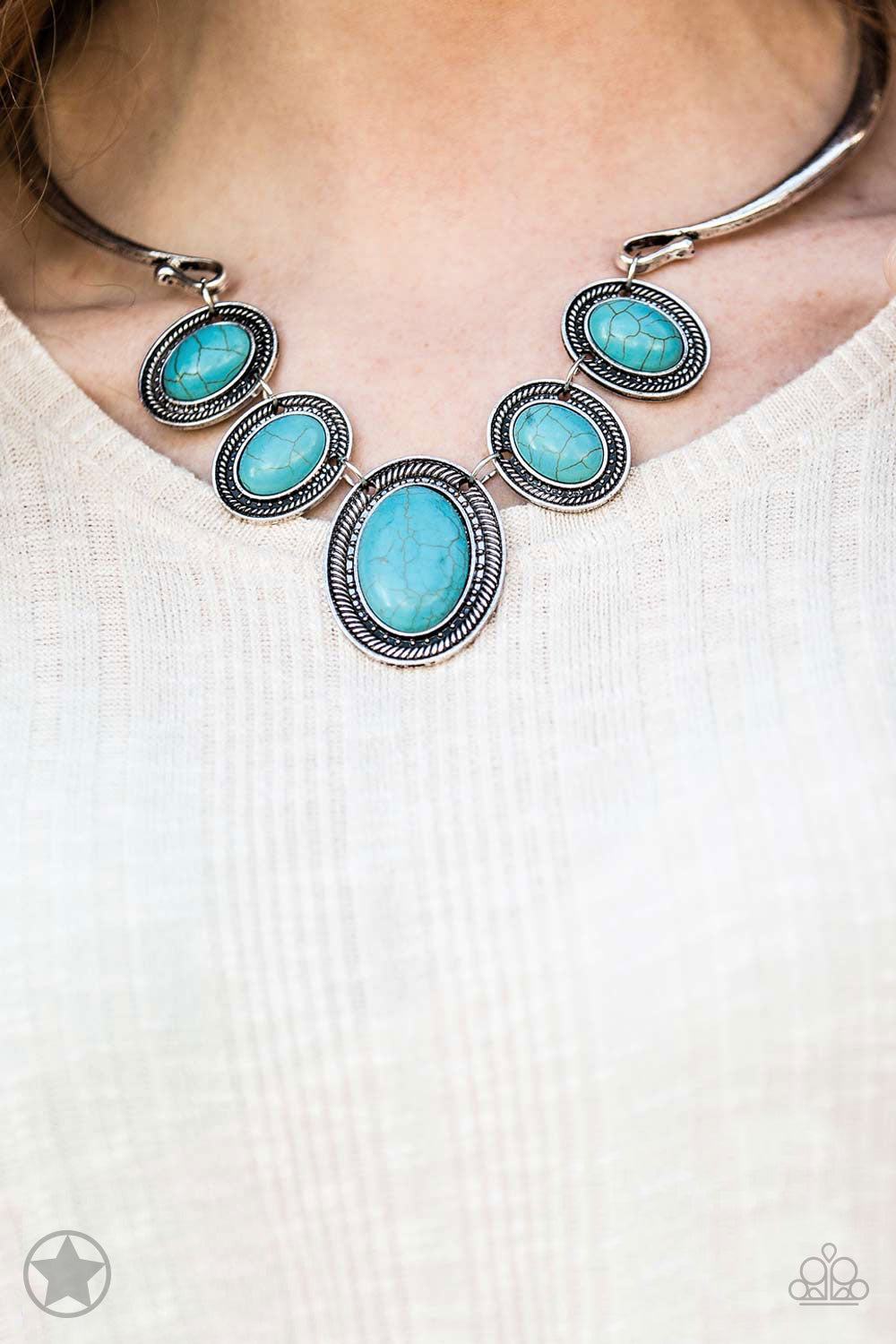 River Ride - Blue Necklace- Blockbuster