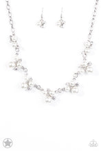 Load image into Gallery viewer, Toast To Perfection - White &amp; Silver Necklace - Blockbuster
