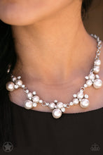 Load image into Gallery viewer, Toast To Perfection - White &amp; Silver Necklace - Blockbuster
