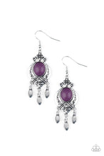 Load image into Gallery viewer, Enchantingly Environmentalist - Purple Earrings
