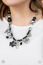 Load image into Gallery viewer, Charmed, I Am Sure - Black Necklace - Blockbuster
