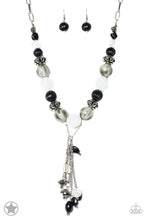 Load image into Gallery viewer, Break A Leg! Black and White Necklace - Blockbuster

