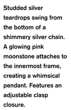 Load image into Gallery viewer, Teardrop Tranquility- Pink Necklace
