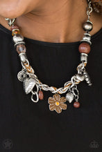 Load image into Gallery viewer, Charmed, I Am Sure - Brown Necklace - Paparazzi Blockbuster
