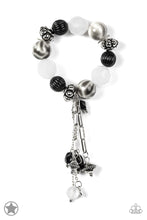 Load image into Gallery viewer, Lights! Camera! Action! White and Black Bracelet - Blockbuster
