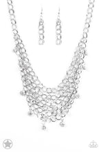 Load image into Gallery viewer, Fishing for Compliments - Silver Necklace- Blockbuster
