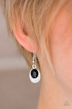 Load image into Gallery viewer, As Humanly POSH-ible - Black Earrings
