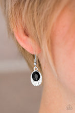 Load image into Gallery viewer, As Humanly POSH-ible - Black Earrings
