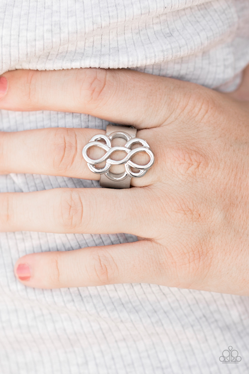 Breathe It All In - Silver Ring