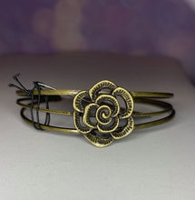 Load image into Gallery viewer, Rosy Repose -Brass Bracelet - Fashion Fix
