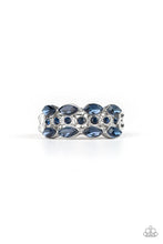 Load image into Gallery viewer, Distractingly Demure - Blue Ring - Paparazzi
