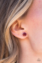 Load image into Gallery viewer, Greatest Treasure - Red Earrings - Post- Life of the Party
