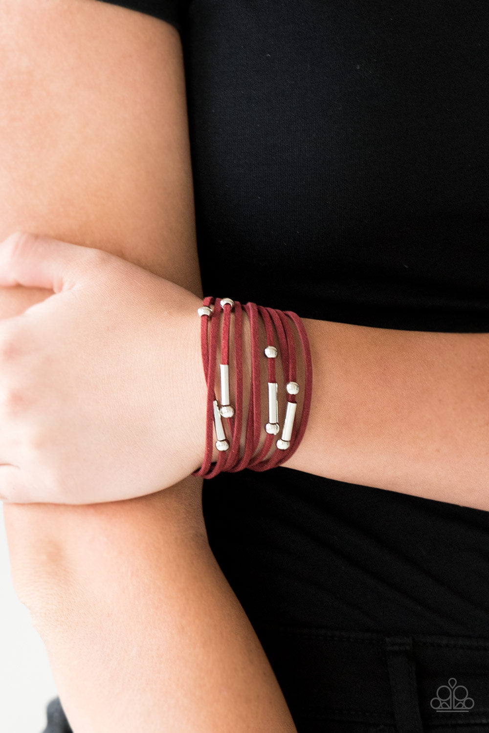 Back To BACKPACKER - Red Bracelet - Urban